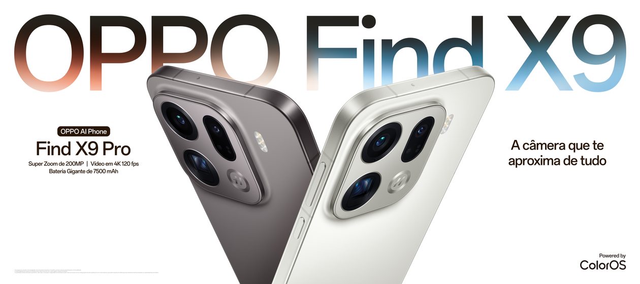 ★ OPPO Find X9 Pro aposta em câmera de 200MP e zoom de 120x para redefinir fotografia mobile