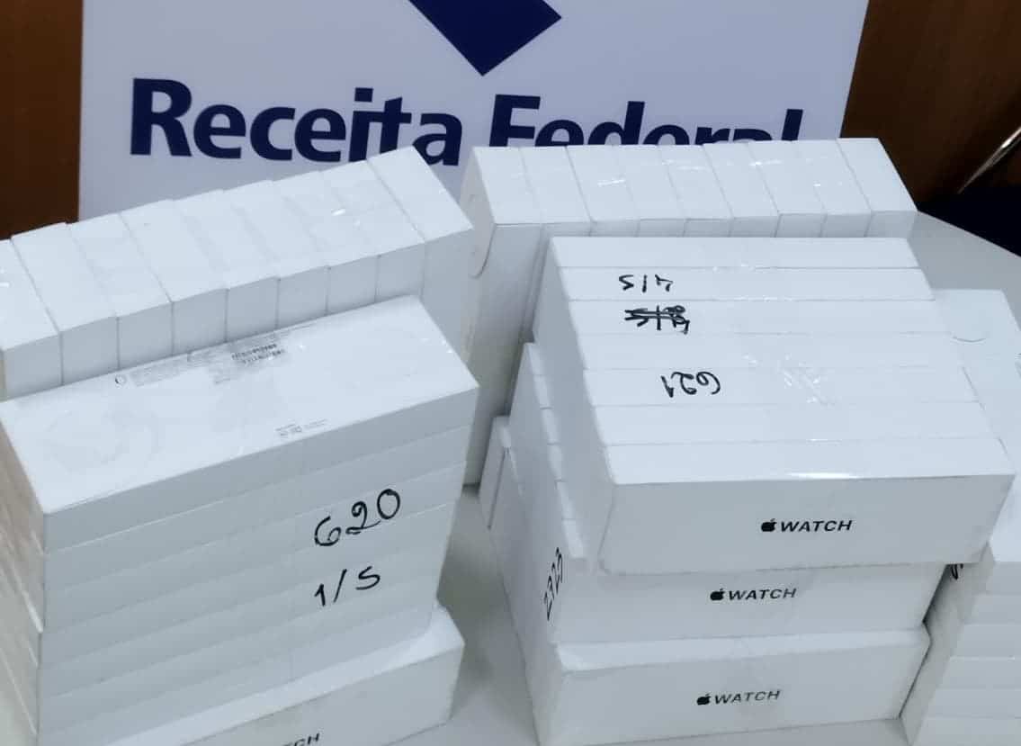 Leilão da Receita em Belo Horizonte tem iPhones, festival de Apple Watches e mais