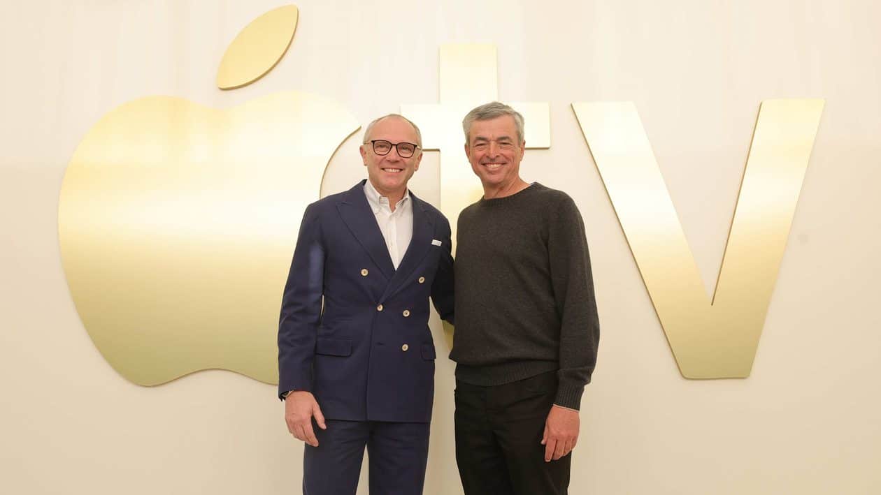Eddy Cue e Stefano Domenicali