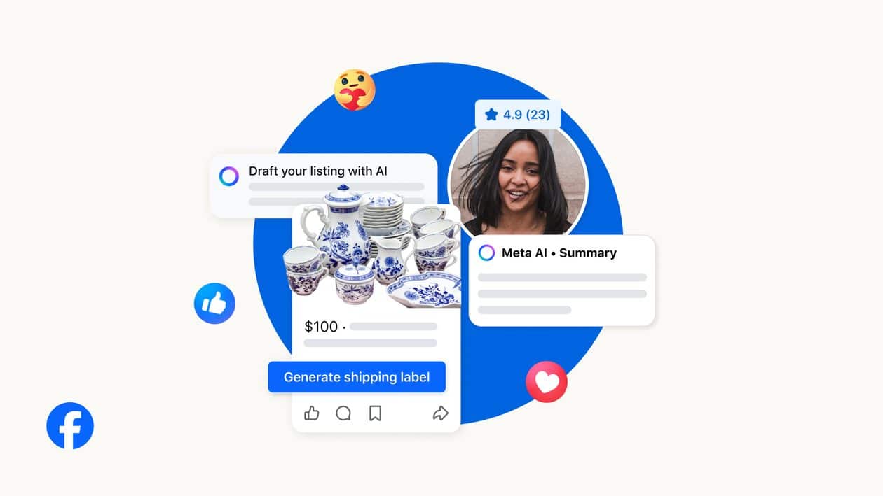Facebook Marketplace ganha integração poderosa com a Meta AI