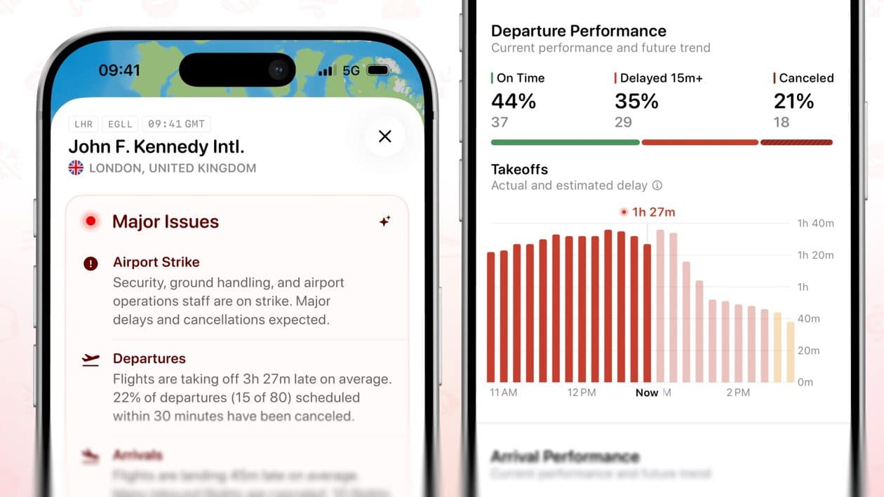 App Flighty agora monitora problemas nos aeroportos em tempo real