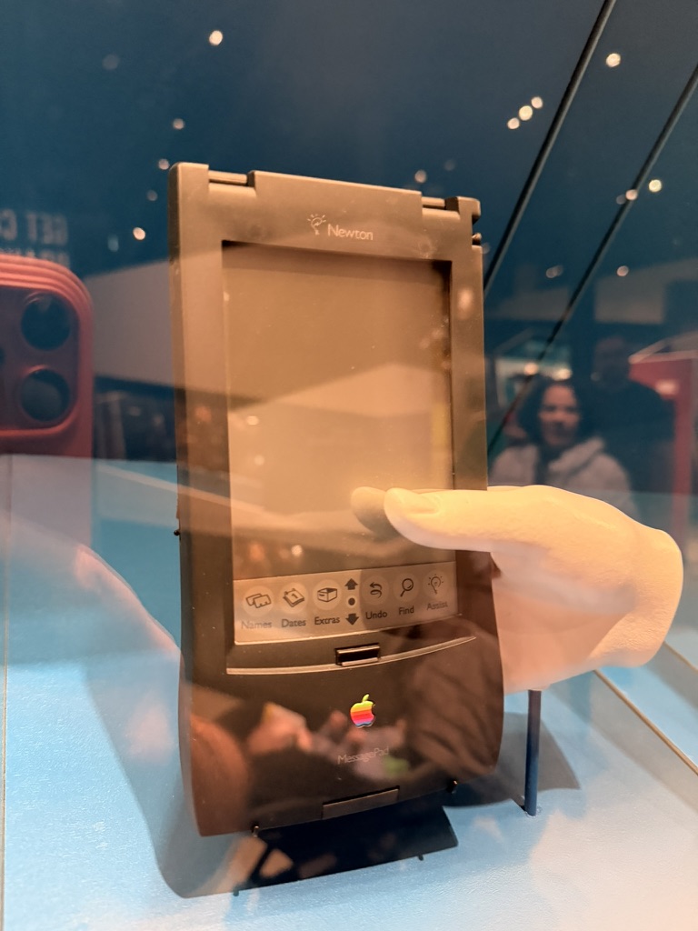 Newton exposto no museu