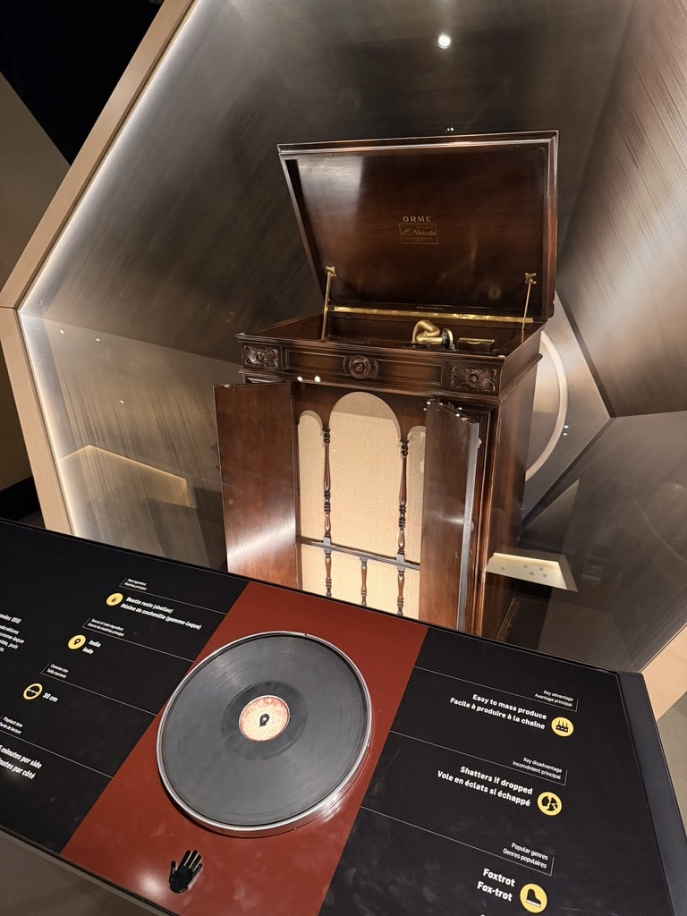 Outros produtos expostos no museu