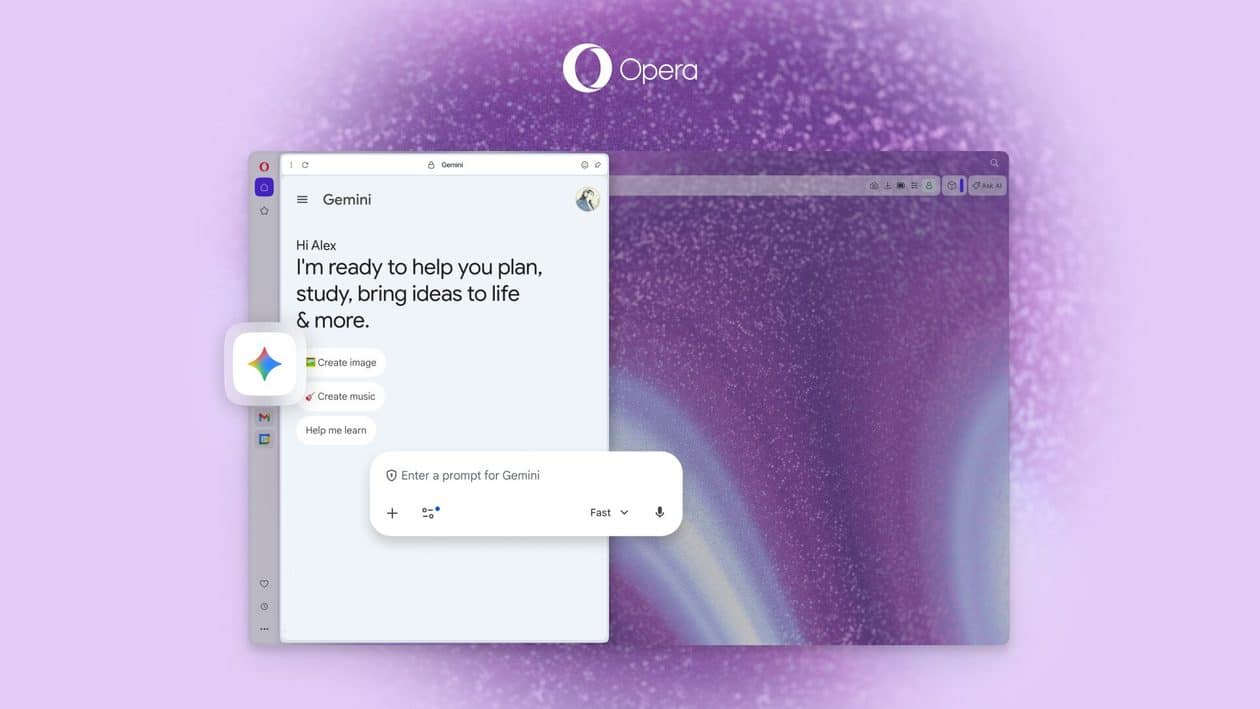 Novidades no Opera One