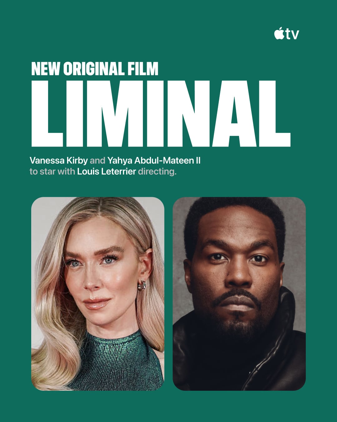 "Liminal", com Vanessa Kirby e Yahya Abdul-Mateen II