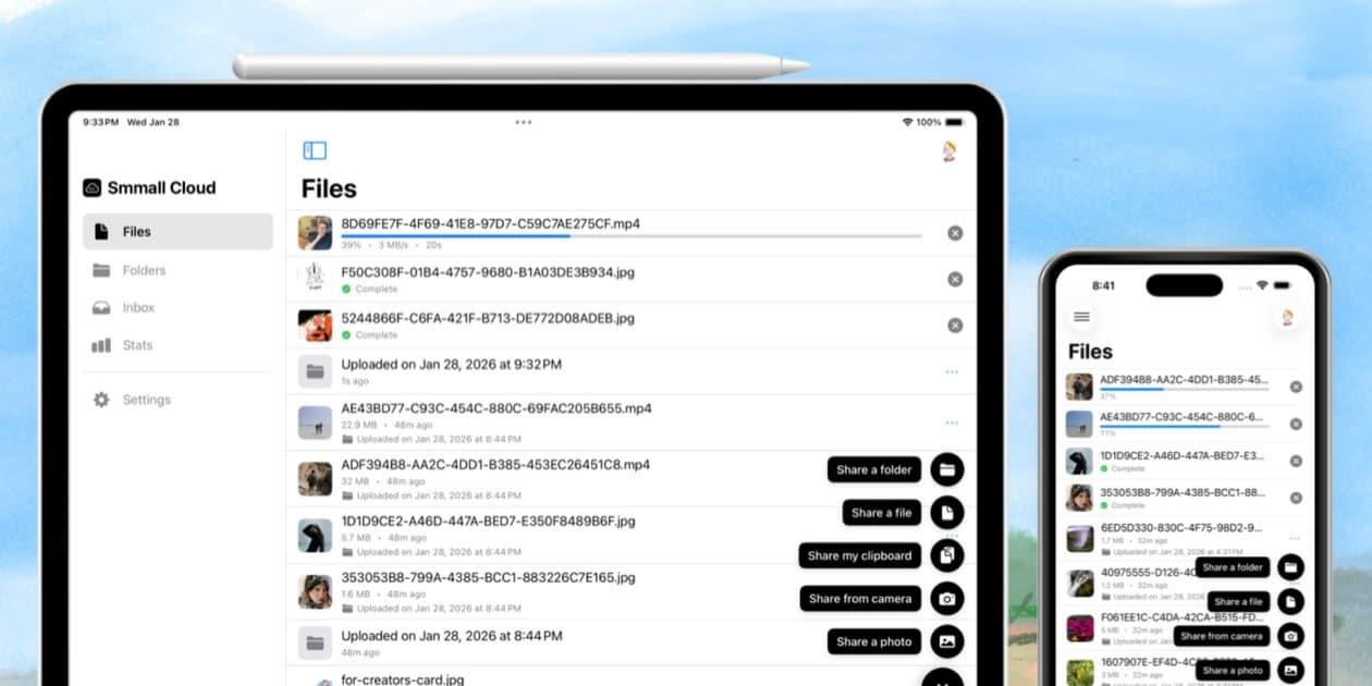 Smmall Cloud, alternativa ao Droplr, ganha aplicativo para iOS
