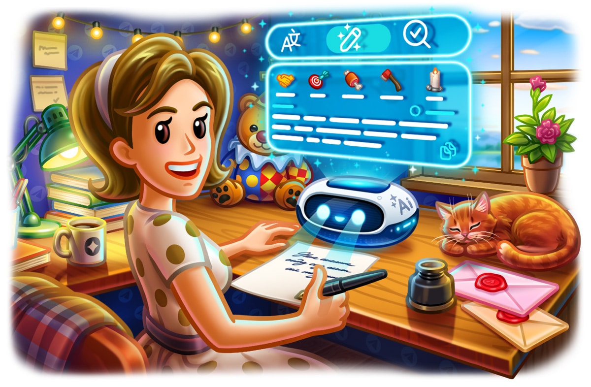 Telegram ganha editor de texto com IA, suporte a Live Photos e outros recursos