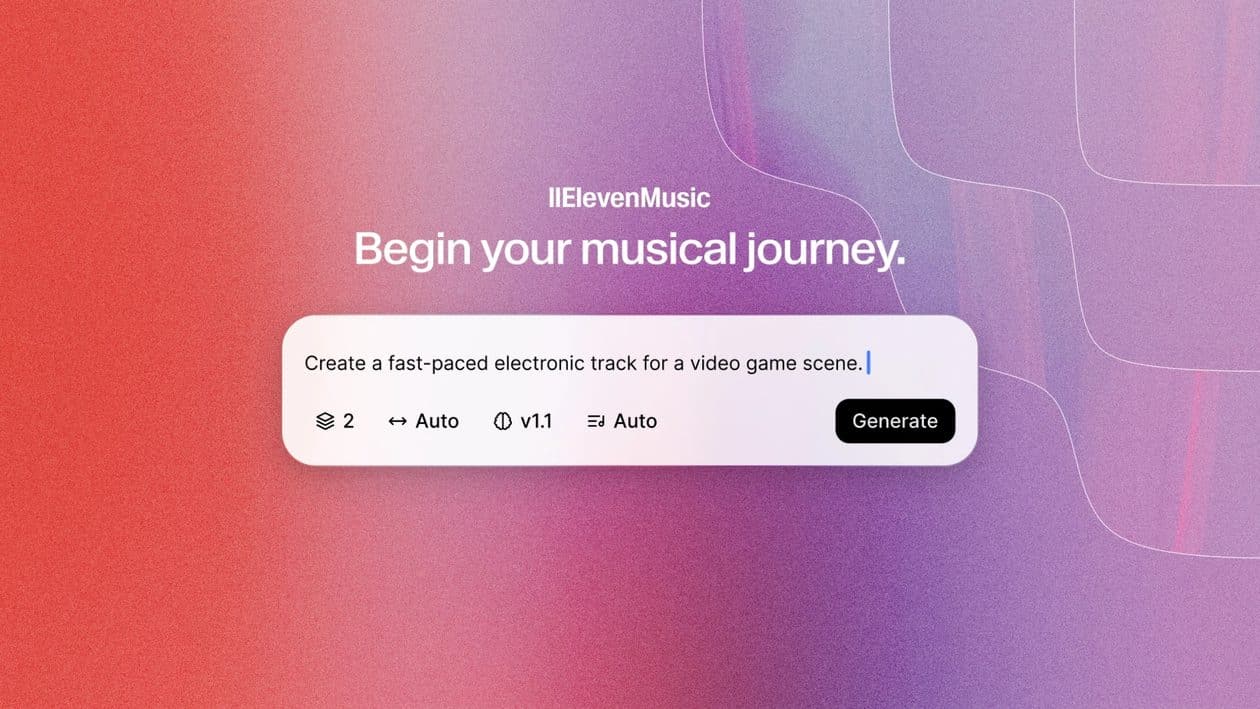 ElevenLabs lança aplicativo de criação de músicas por IA