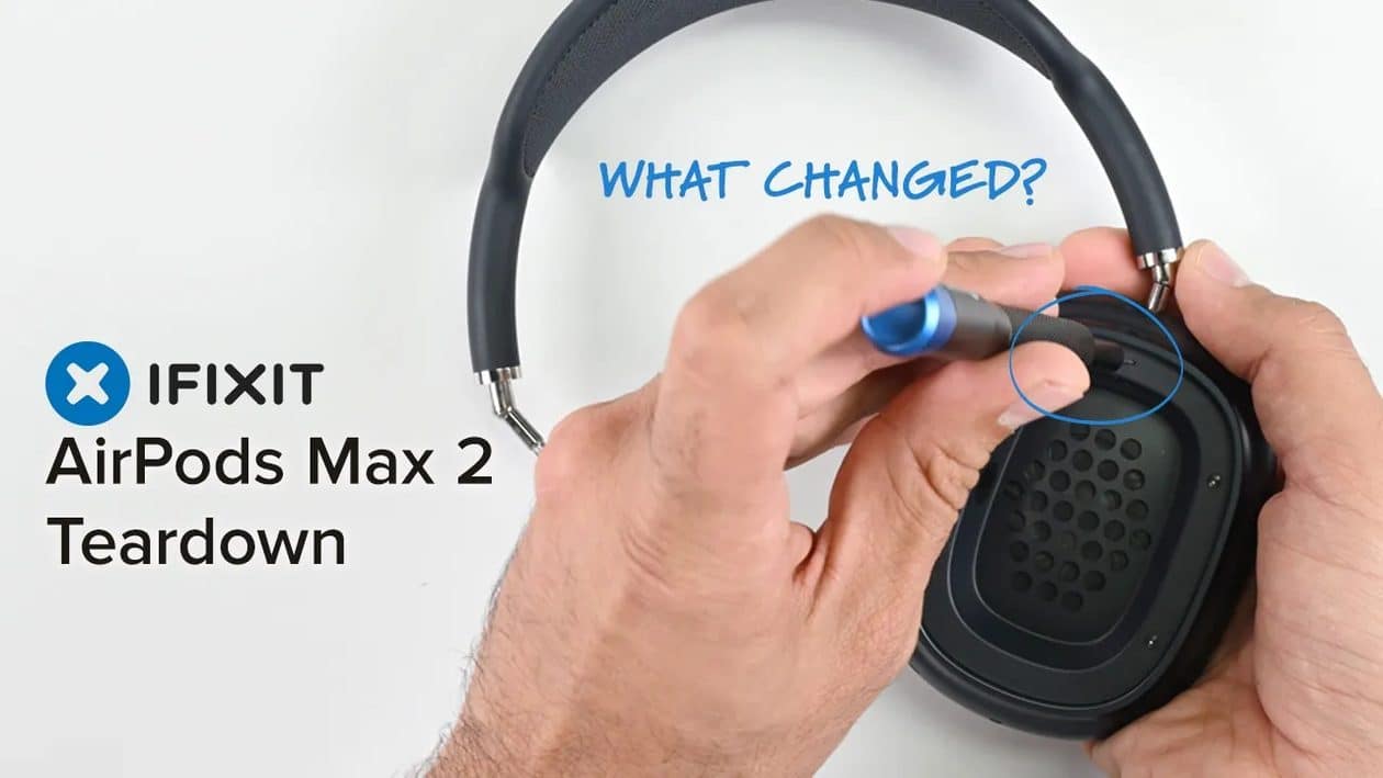 iFixit desmonta os AirPods Max 2 e não nota melhorias em reparabilidade