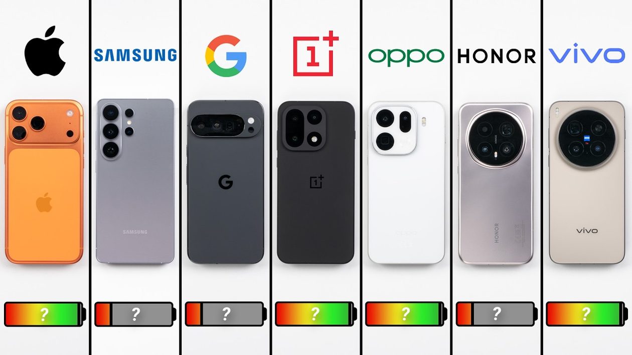 iPhone 17 Pro Max bate S26 Ultra e Pixel 10 Pro XL em teste de bateria