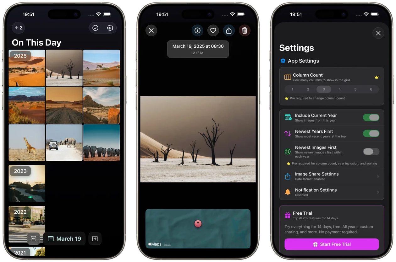 On This Day permite revisitar fotos de um dia específico no iOS