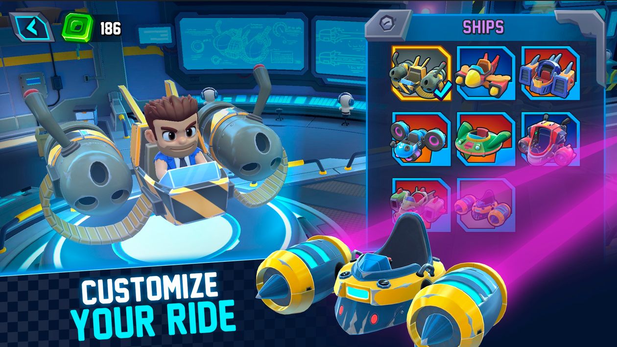 Jetpack Joyride Racing