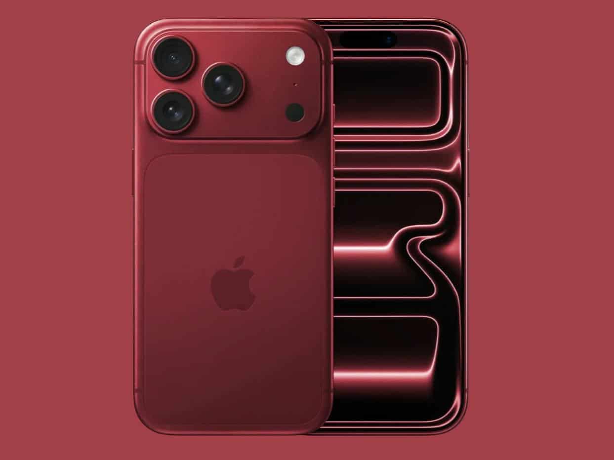 Rivais da Apple já estariam copiando suposta cor vermelha dos “iPhones 18 Pro”