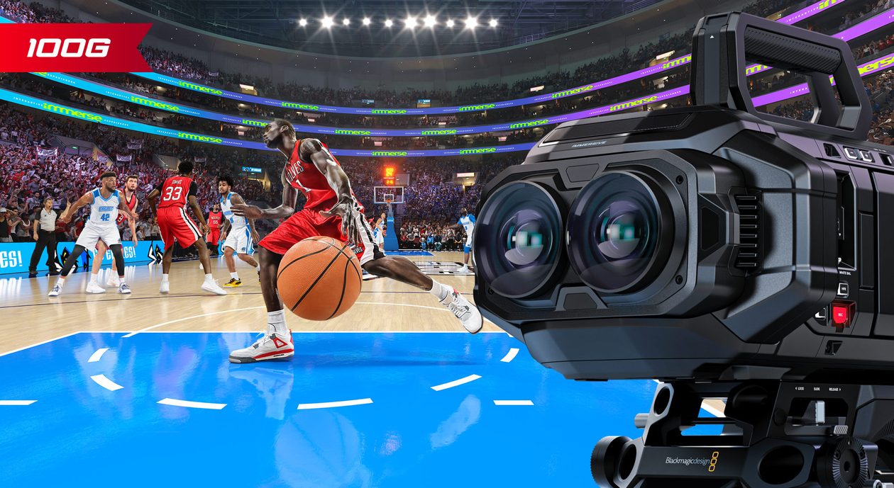 Blackmagic lança câmera 3D para o Vision Pro com streaming ao vivo