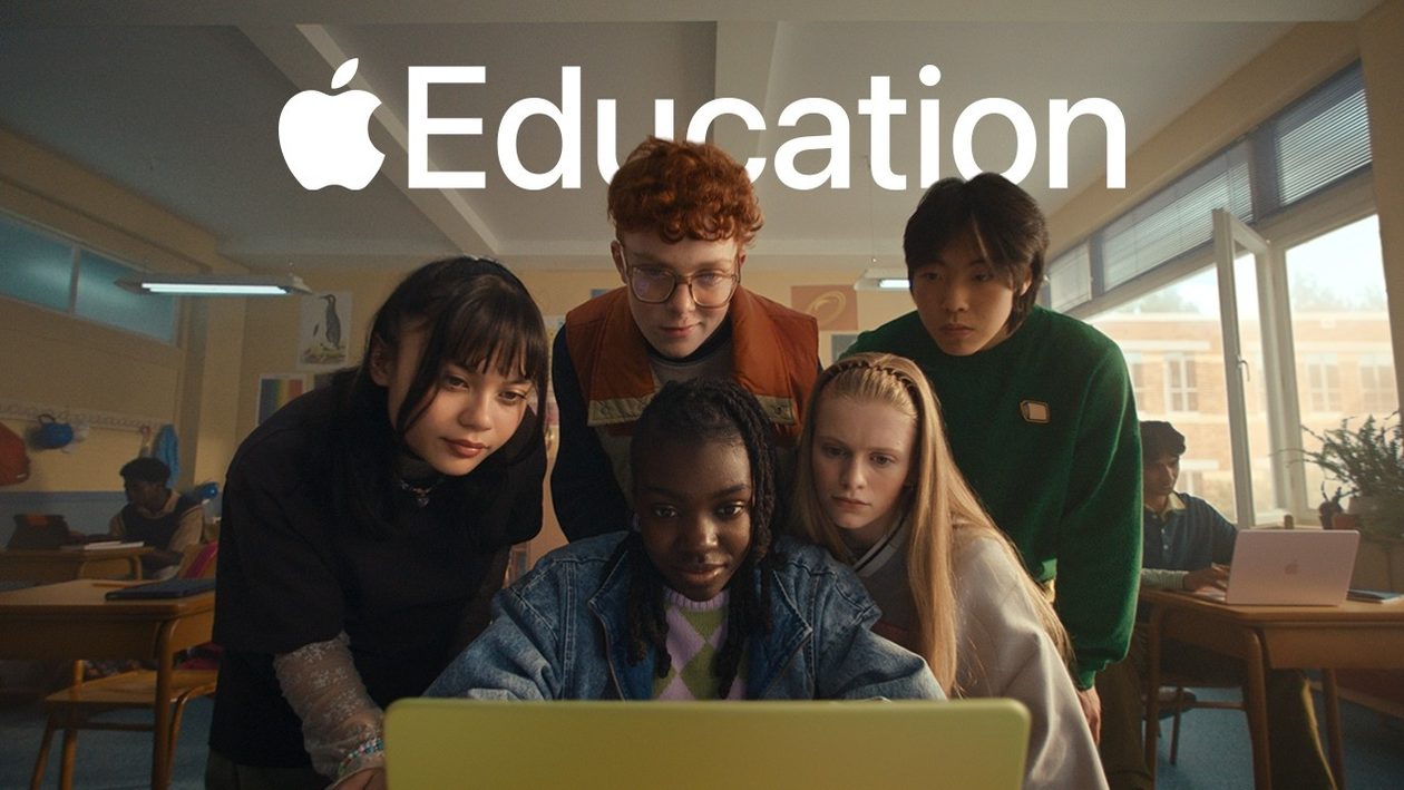 Apple divulga comercial destacando o uso dos seus produtos na educação