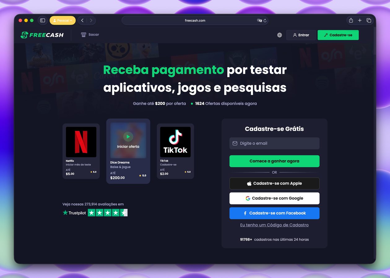 App que prometia pagamentos para usar o TikTok roubava dados de usuários da Apple