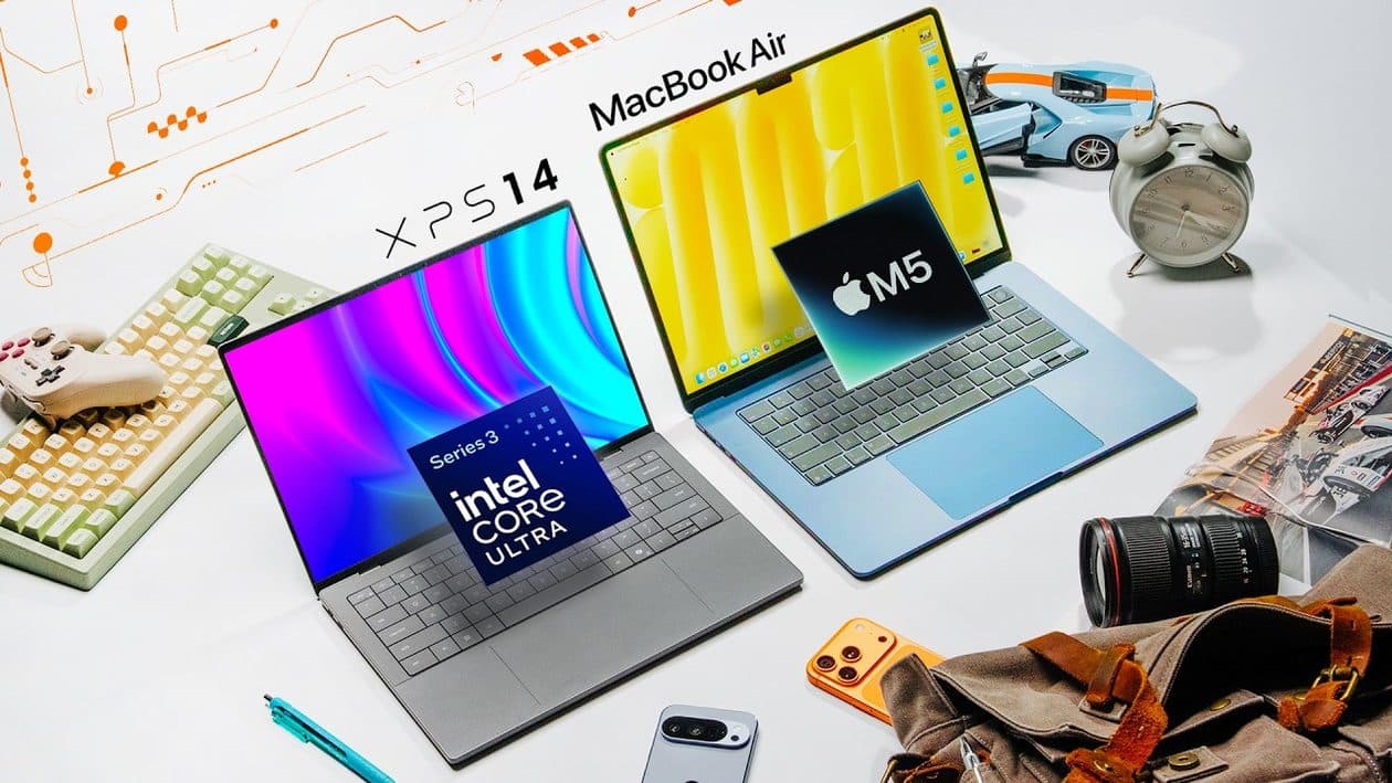 MacBook Air (M5) bate Dell XPS 14 em desempenho, mas perde em bateria
