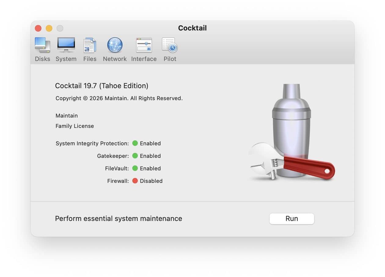 Utilitário Cocktail é atualizado com suporte ao macOS 26, novidades e melhorias