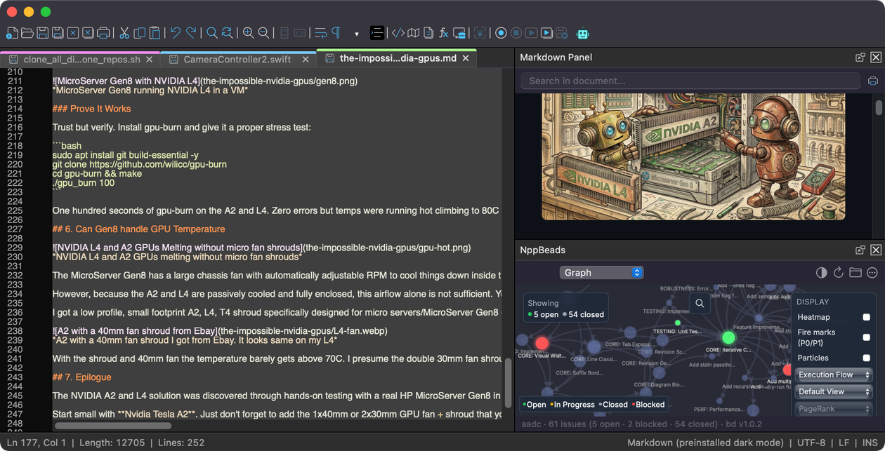 Notepad++ traz a experiência do Bloco de Notas do Windows para o macOS