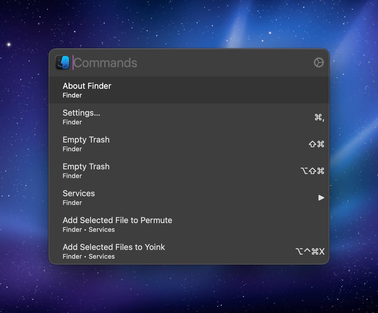 Paletro é uma espécie de Spotlight para itens da barra de menus do macOS
