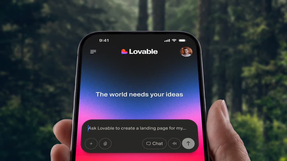 Lovable: plataforma de vibe coding ganha app dedicado para iOS
