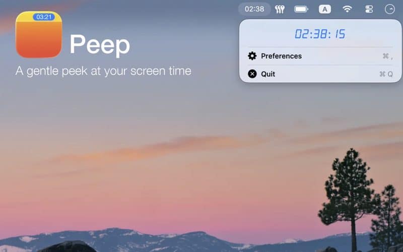 Peep - Screen time