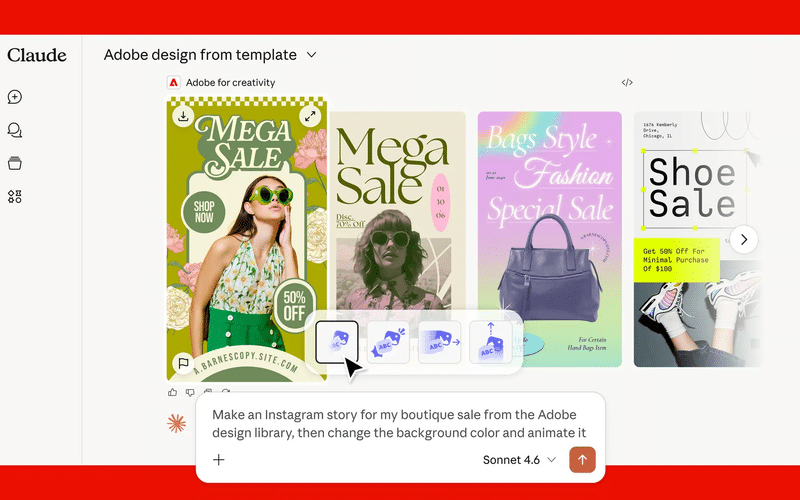 Integração Claude & Adobe