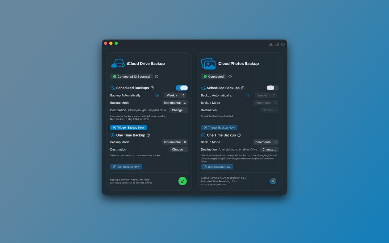 Parachute é um app eficiente para backup do iCloud, para Mac e iPhone