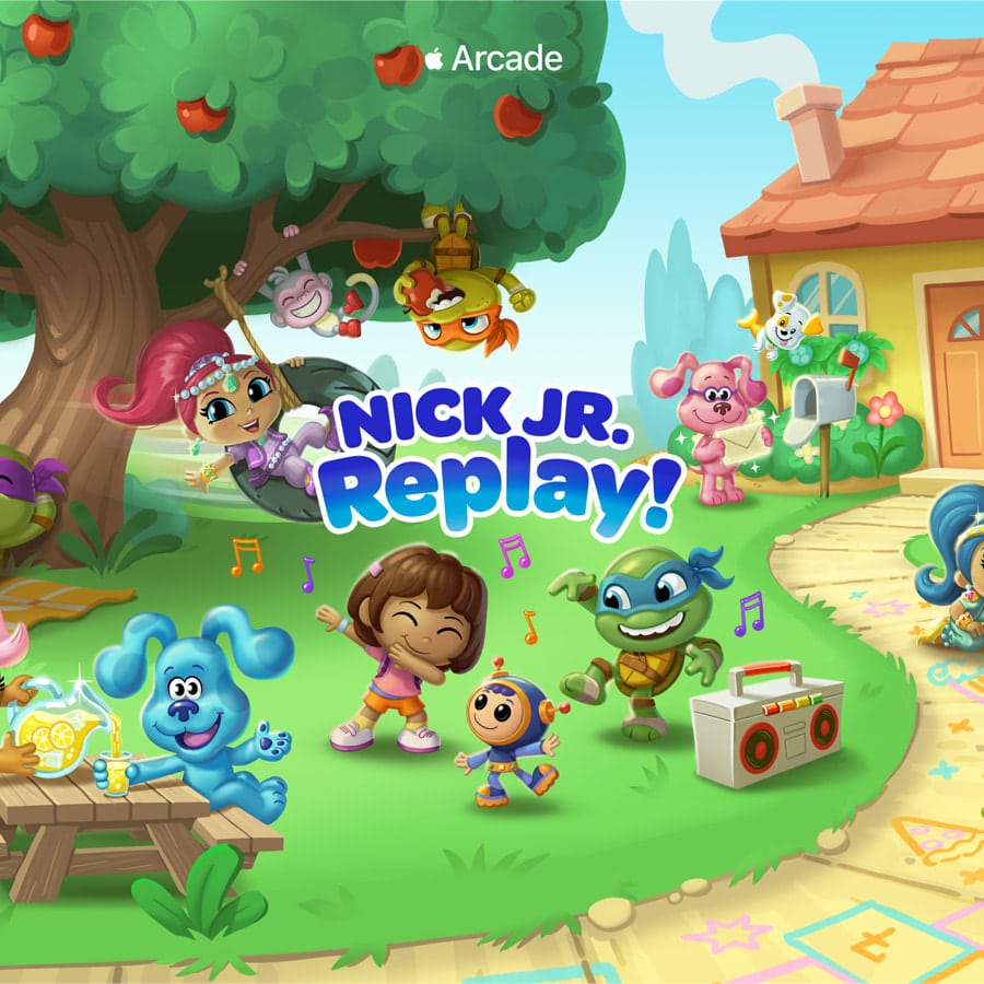Nick Jr. Replay! e outros jogos chegam ao catálogo do Apple Arcade
