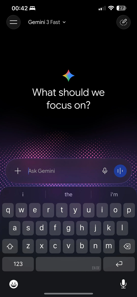 App do Gemini para iOS deverá ganhar redesign baseado no Liquid Glass