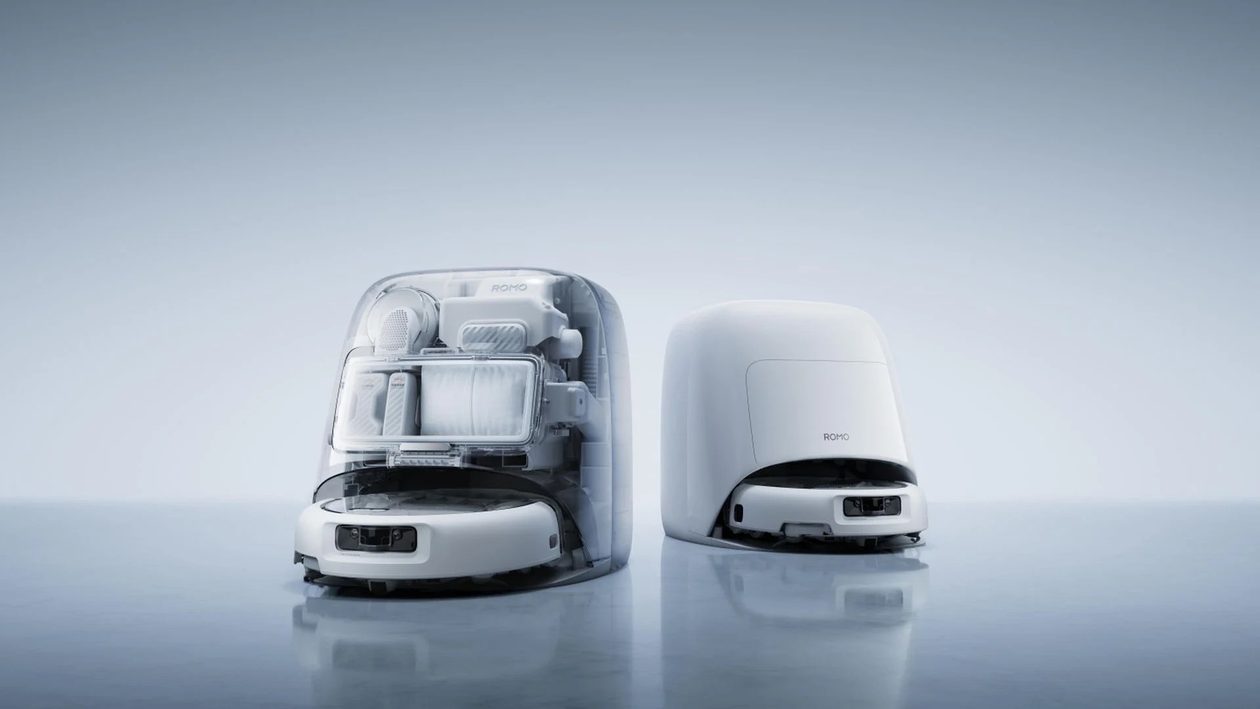 DJI lança nova geração dos seus robôs aspiradores inteligentes, a Romo 2