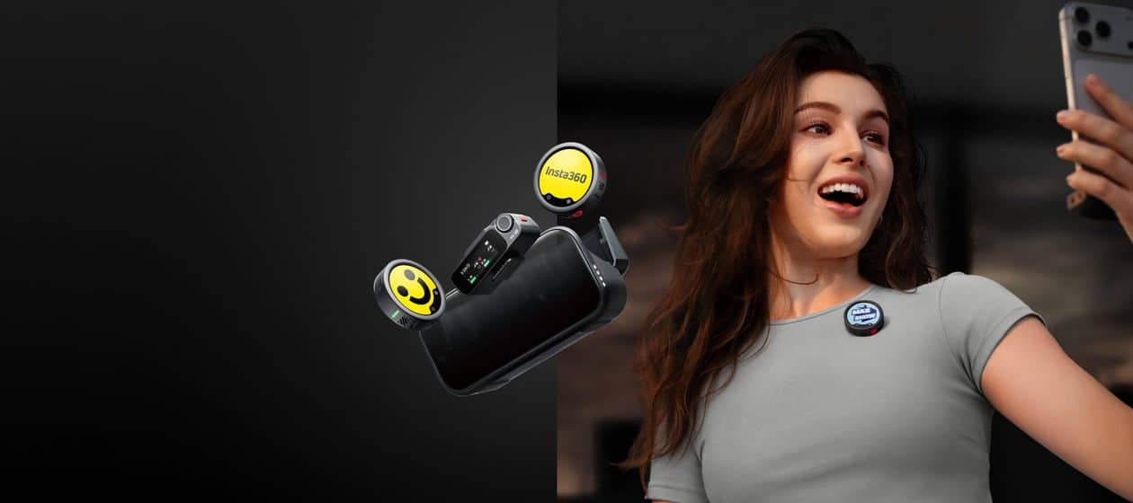 Insta360 anuncia Mic Pro, com tela eink e conjunto de três microfones