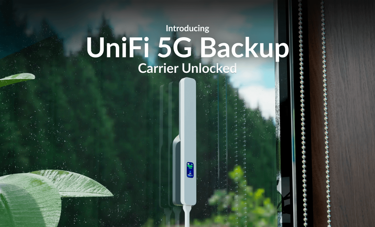 Ubiquiti lança UniFi 5G Backup, sua solução de internet reserva doméstica