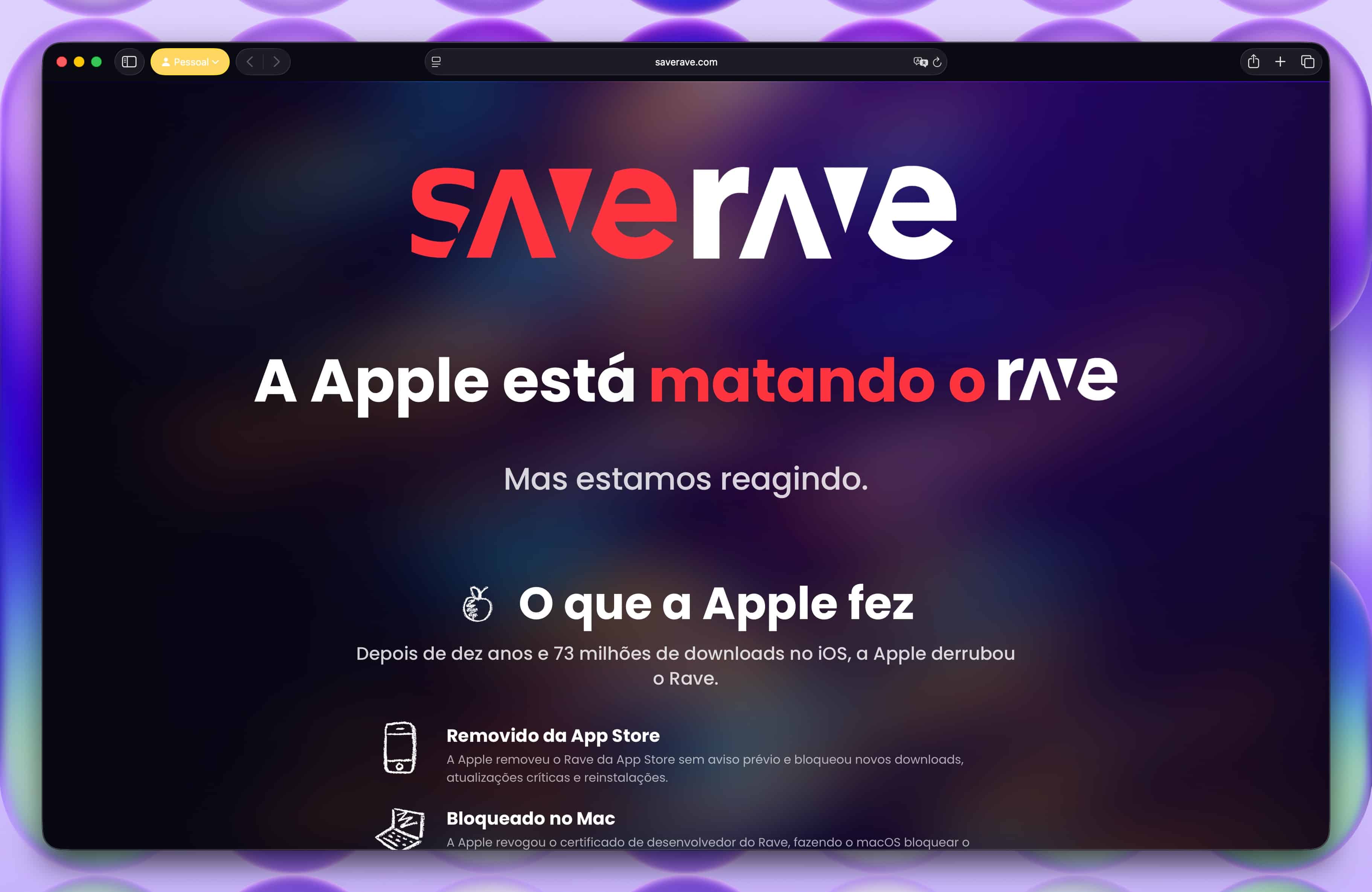 Cade analisará acusação do app Rave contra a Apple no Brasil