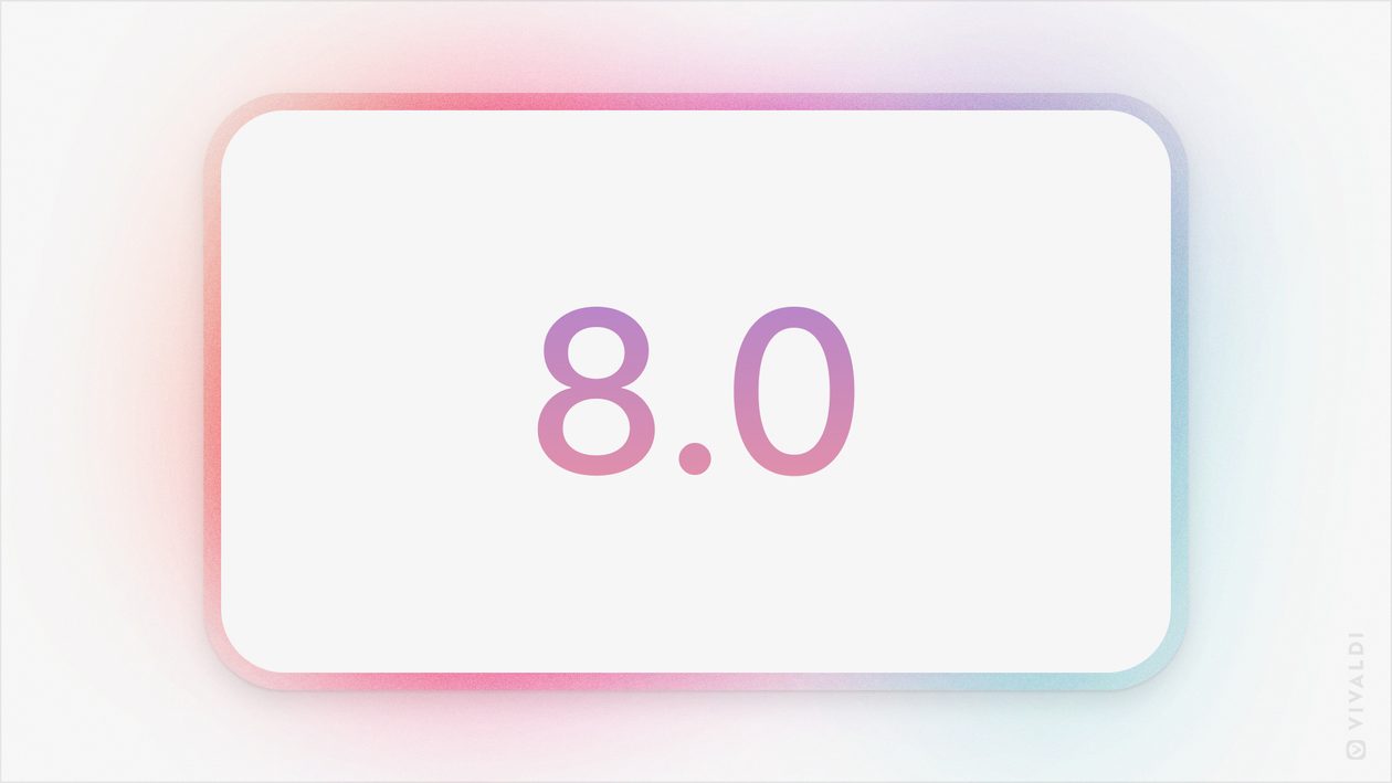 Vivaldi 8.0 chega com visual repaginado e novas opções de personalização